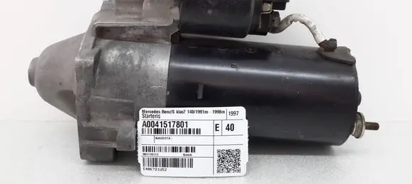 Mercedes-Benz S W140 Starter motor A0041517801