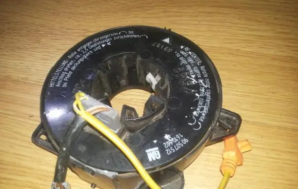 Opel Vectra B Airbag slip ring squib (SRS ring) 90491755