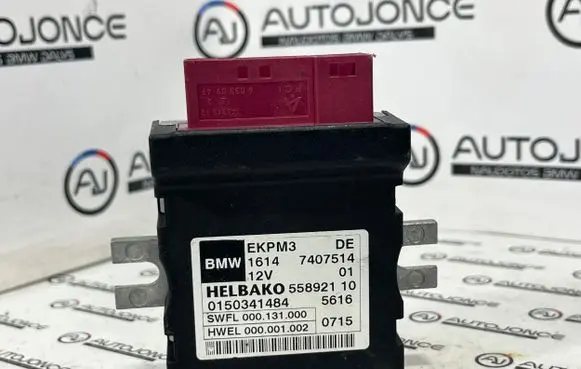 BMW 5 F10 F11 Fuel injection pump control unit/module 7407514 55892110