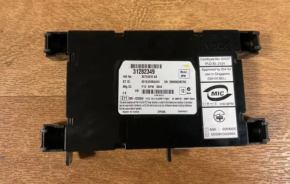 Volvo V50 Bluetooth control unit module 31282349 30752876AB 001EEE08AA04