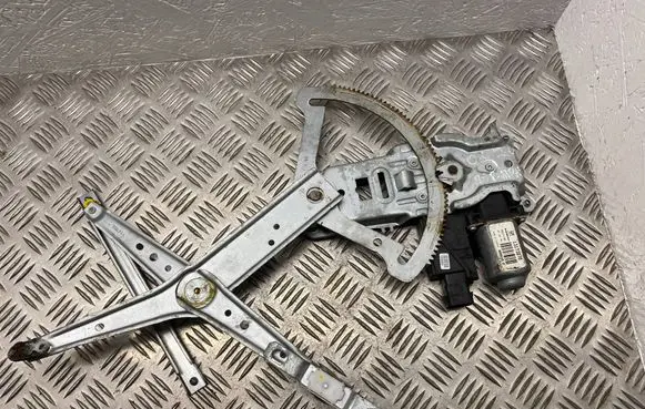 Opel Combo C Front door window regulator with motor 13173070 400639E