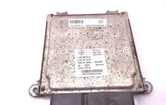 Mercedes-Benz Sprinter W906 Engine control unit/module A6519000601 A6519019400 28277619