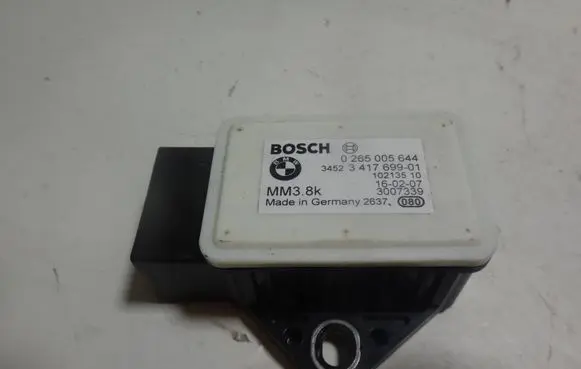 BMW X3 E83 ESP acceleration yaw rate sensor 3417699