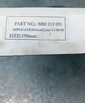 Volkswagen Golf II Clutch set kit 3082212031 067141026 067141025