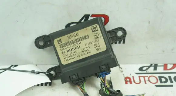 Opel Zafira A Parking PDC control unit/module 22810361