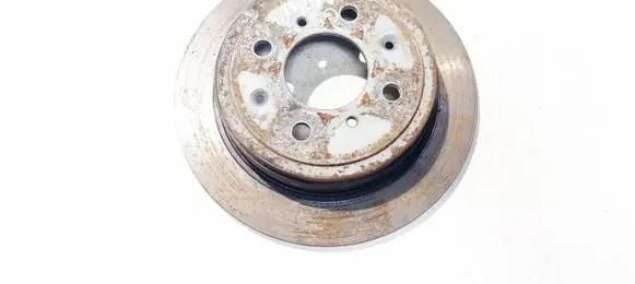 Honda Jazz Rear brake disc neventiliuojamas