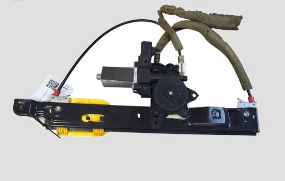 Jaguar XF X250 Rear door window regulator with motor 8X23F27001AF