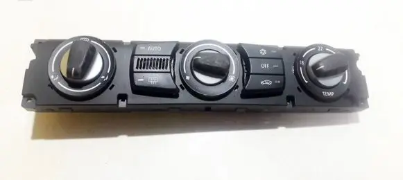 BMW 5 E60 E61 Climate control unit 11419110
