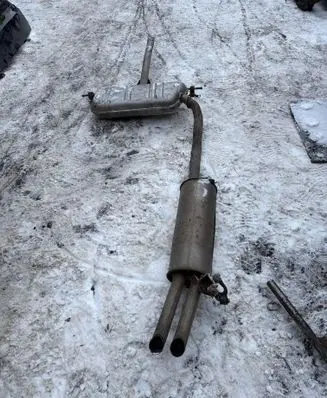 Audi A6 S6 C5 4B Muffler/silencer 8e0253611