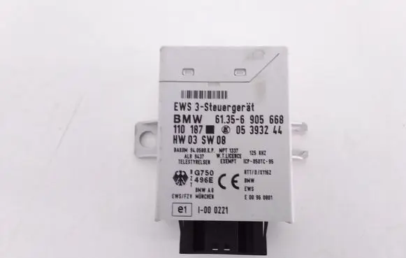 BMW 5 E39 Immobilizer control unit/module 61356905668
