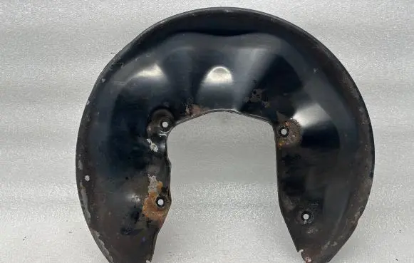Audi A6 S6 C6 4F Rear brake disc plate dust cover 4F0615611
