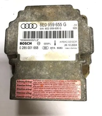 Audi A4 S4 B7 8E 8H Airbag control unit/module 8E0959655G 0285001668