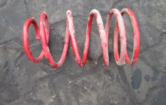 Volkswagen Polo II 86C 2F Rear coil spring