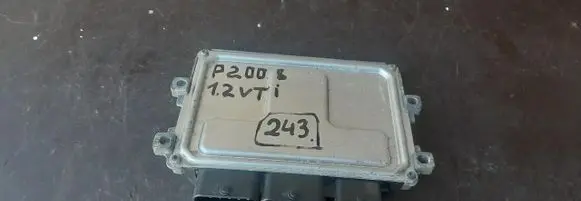 Peugeot 2008 I Engine control unit/module ECU 9805895780