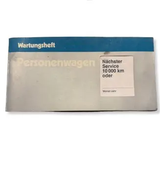Mercedes-Benz E W124 Owners service history hand book 1245848695 6550150001
