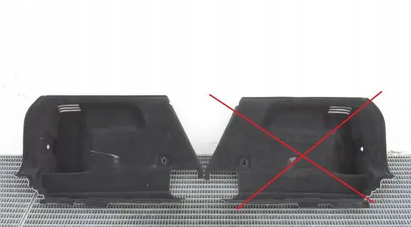 Mercedes-Benz B W246 W242 Tailgate/boot cover trim set A2476900700