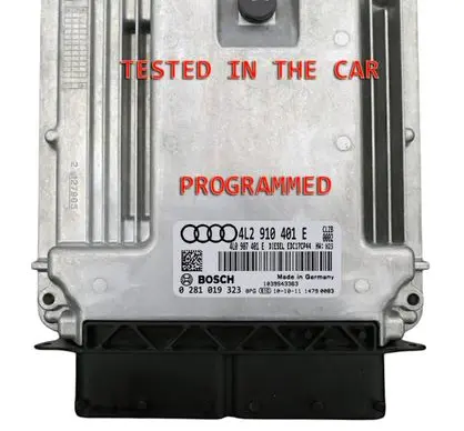 Audi Q7 4L Engine control unit/module 4L2910401E 4L0907401E 0281019323