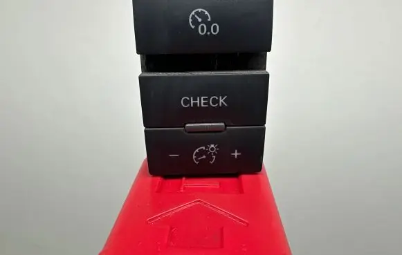 Panel lighting control switch
