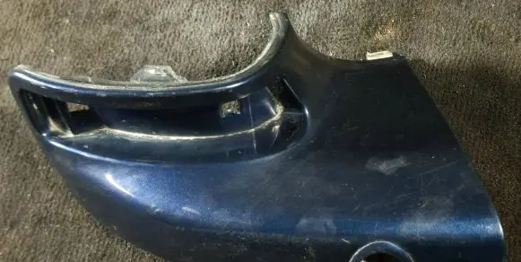 Rear bumper corner part panel trim