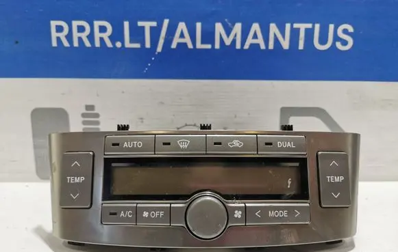 Toyota Avensis T250 Climate control unit 5590005160 5590205050G