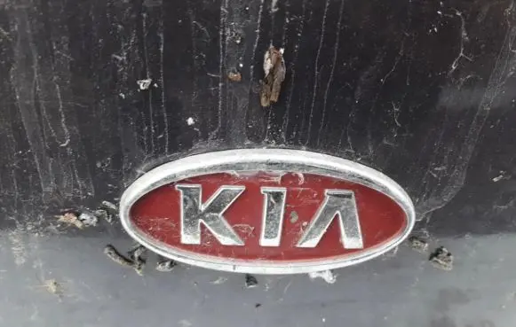 KIA Shuma Manufacturer badge logo/emblem 