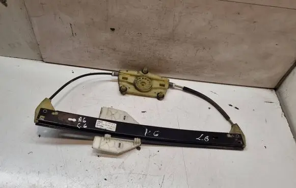 Audi A6 S6 C6 4F Rear window lifting mechanism without motor 4F0839461A 1021994952200