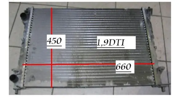 Renault Laguna I Coolant radiator 150600200F