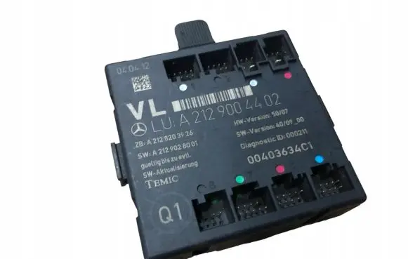 Mercedes-Benz E W212 Door control unit/module A2129004402