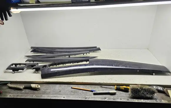 BMW 5 GT F07 Panel trim 9156248 9195657