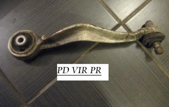 Audi A6 S6 C5 4B Front lower control arm/wishbone 4D0407512G