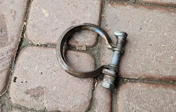 Opel Corsa F Muffler pipe connector clamp CVS2670-