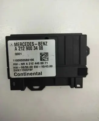 Mercedes-Benz E W212 Fuel injection pump control unit/module A2129003408 5WK11555FBF A2124460071