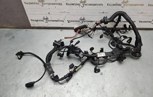BMW 3 E90 E91 Engine installation wiring loom 758044902B 781021303 781021003