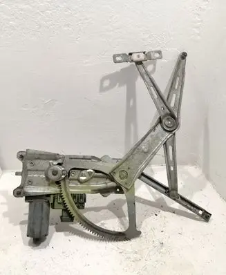 Opel Zafira B Front door window regulator with motor 994886101