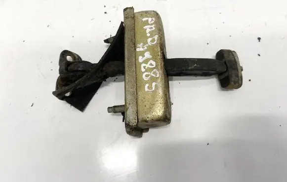 Front door check strap stopper