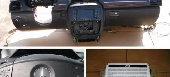 Mercedes-Benz R W251 Dashboard