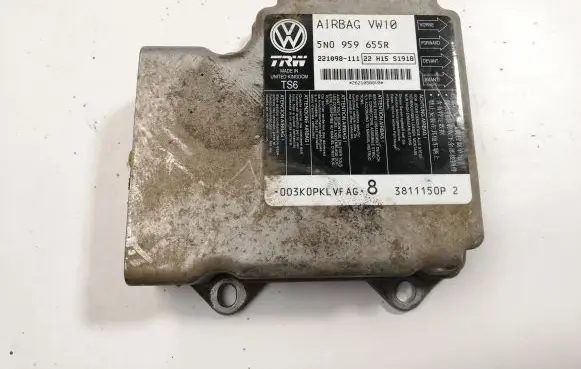 Volkswagen PASSAT B7 Airbag control unit/module 5N0959655R