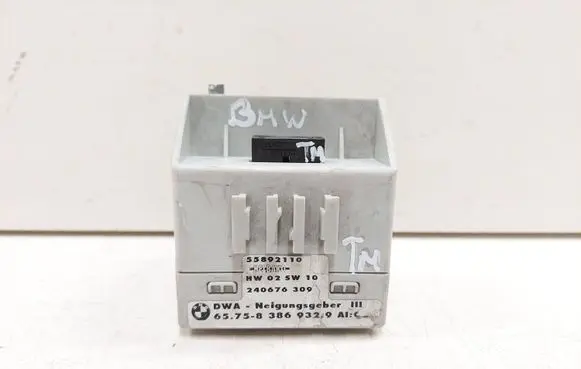BMW 3 E46 Yaw turn rate sensor 657583869329 8386932 55892110