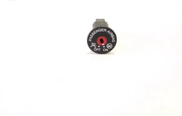 Passenger airbag on/off switch