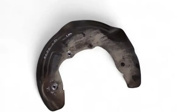 Audi A6 S6 C6 4F Front brake disc dust cover plate 4F0615312A