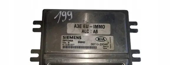 KIA Rio Engine ECU kit and lock set 5WY1340A 5WY1340A 39110-2X046