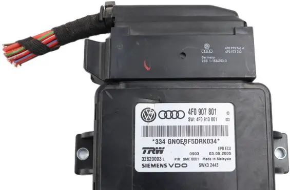 Audi A6 S6 C6 4F Hand brake control module 4F0907801 4F0910801 32620003L