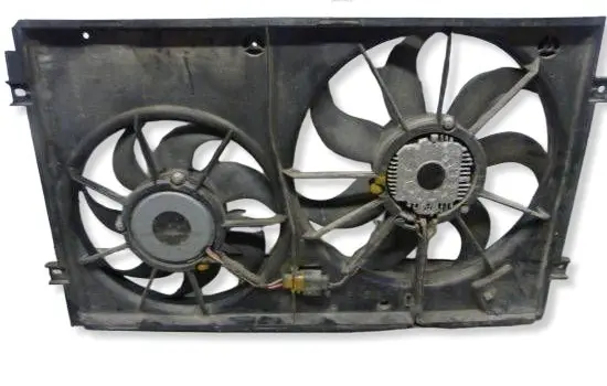Volkswagen Touran I Electric radiator cooling fan 1K0121207T 0558300185