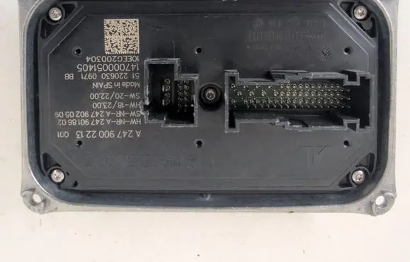 Mercedes-Benz EQA LED ballast control module A2479002213 A2479018602