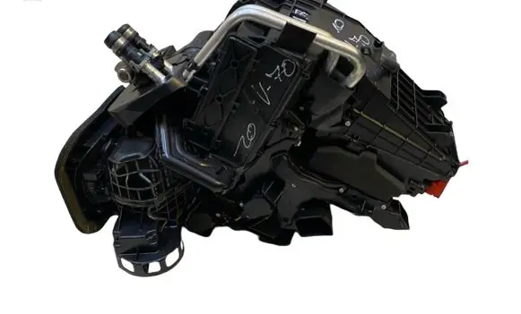 Interior heater climate box assembly