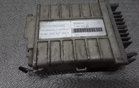 Volkswagen Golf II Engine control unit/module 893907383A 0285007044