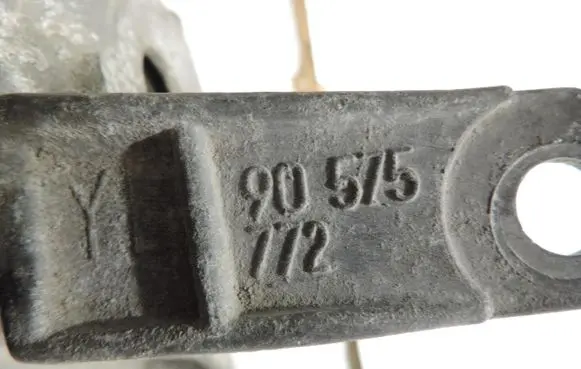 Opel Zafira A Engine mount vacuum valve 90575772