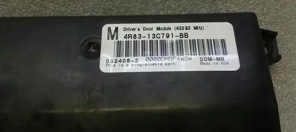Jaguar S-Type Door control unit/module 4R8313C791BB
