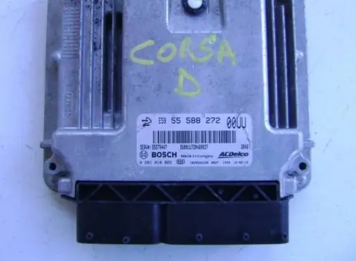 Opel Corsa C Engine control unit/module 55588272 0281018865