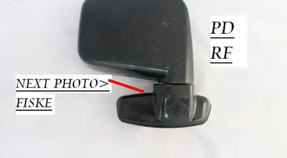 Mitsubishi Space Wagon Front door electric wing mirror 012105